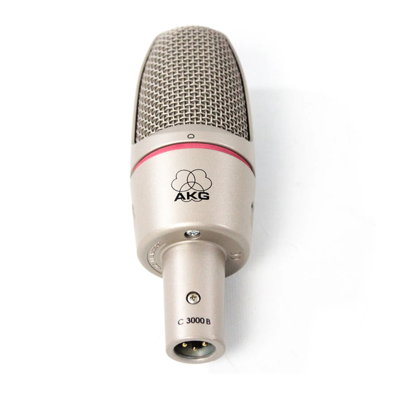 AKG C 3000B Specifications