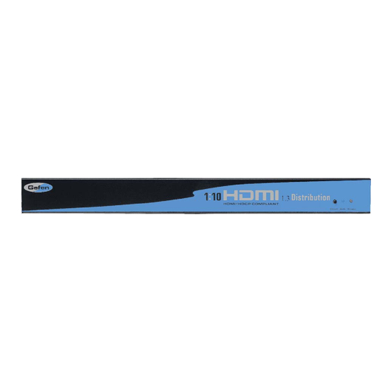 Gefen EXT-HDMI1.3-1410-SIL User Manual