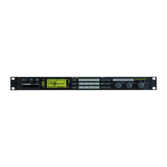 TC Electronic FirewarX User Manual