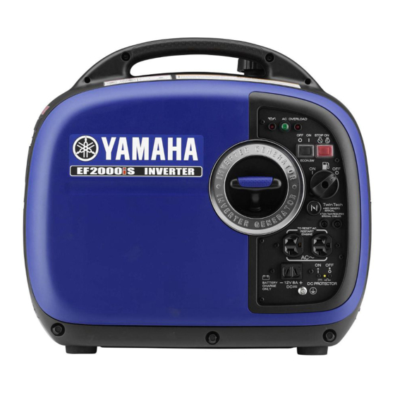 Yamaha EF2000iS - Inverter Generator Manuals