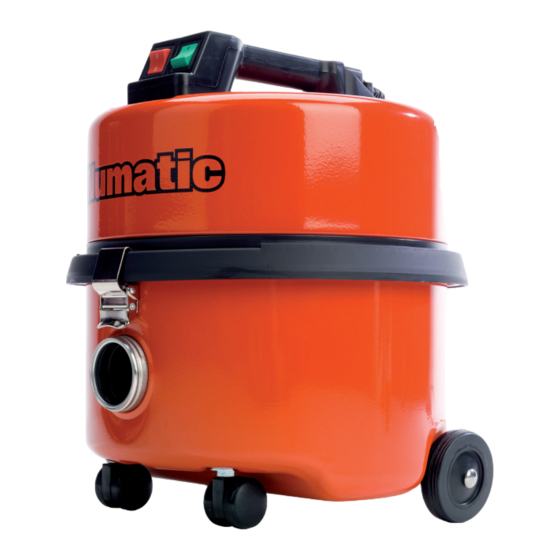 Numatic NVQ 200 Owner's Instructions Manual