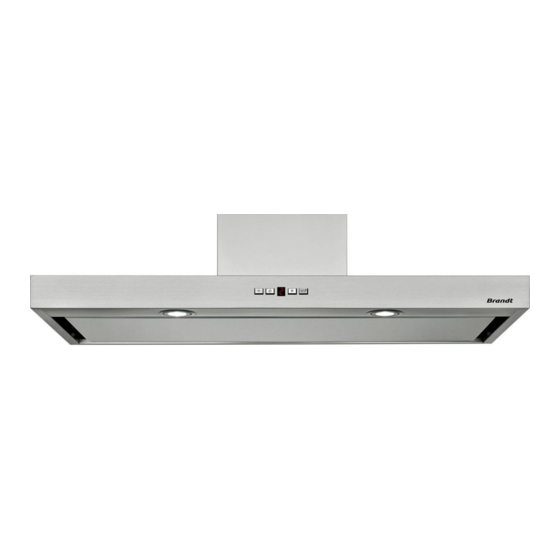 Brandt AD1521X Manual To Installation