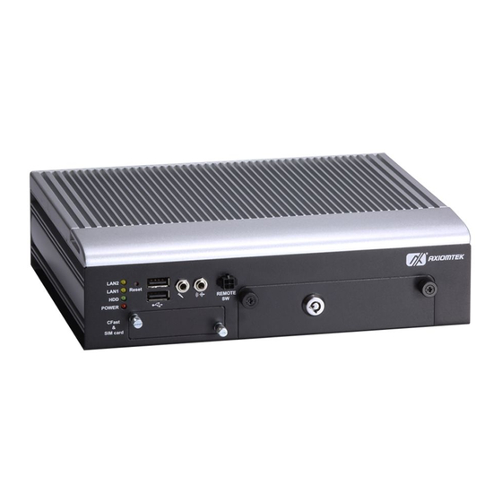 AXIOMTEK TBOX313-835-FL Series User Manual