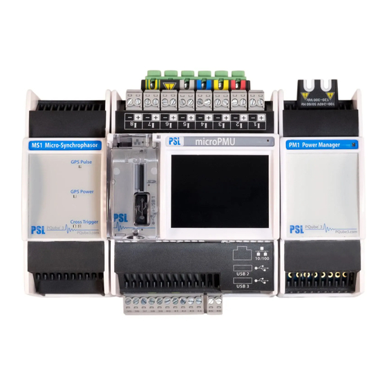 PSL MicroPMU GPS Quick Start Manual