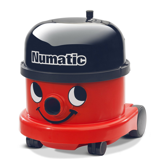 Numatic NRV 240 Original Instructions Manual