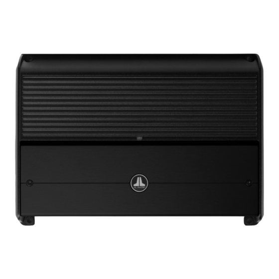 JL Audio XDM600/6 Owner's Manual