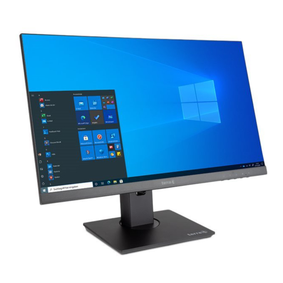 Wortmann terra LCD/LED 2448W PV User Manual