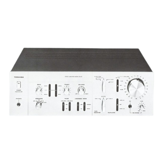 Toshiba SB-420 Manuals