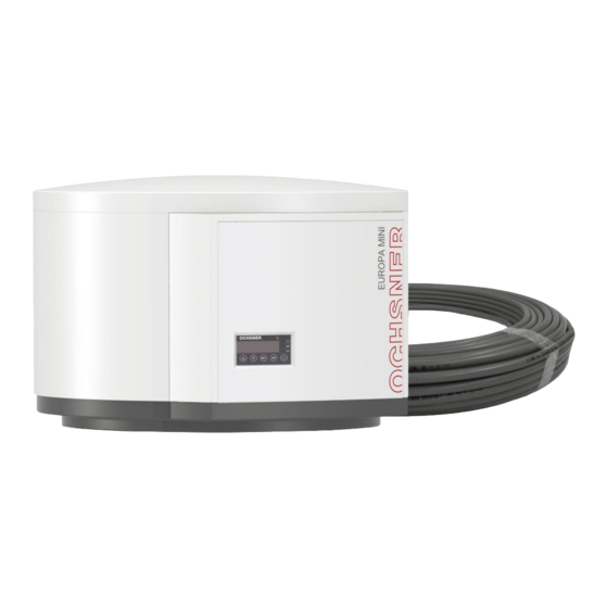 Ochsner Europa Mini EWP Operating Instructions & Installation Instructions