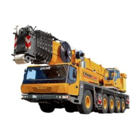 Grove GMK 5220 Manuals