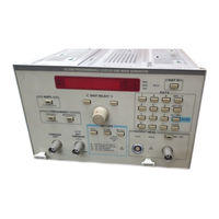 Tektronix SG 5030 Service Manual