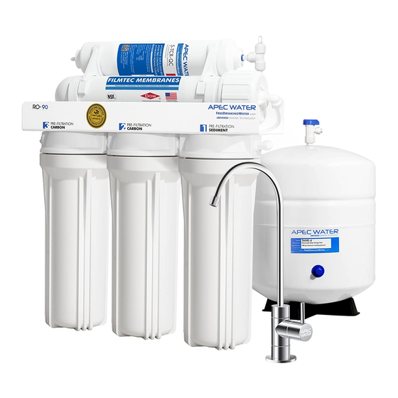 Apec Water Ultimate Series Installation Instructions & Owner's Manual
