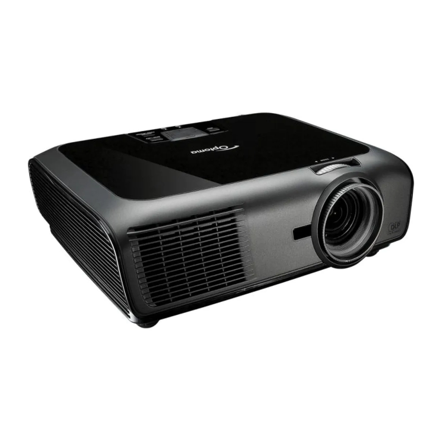 Optoma EX765 Manual