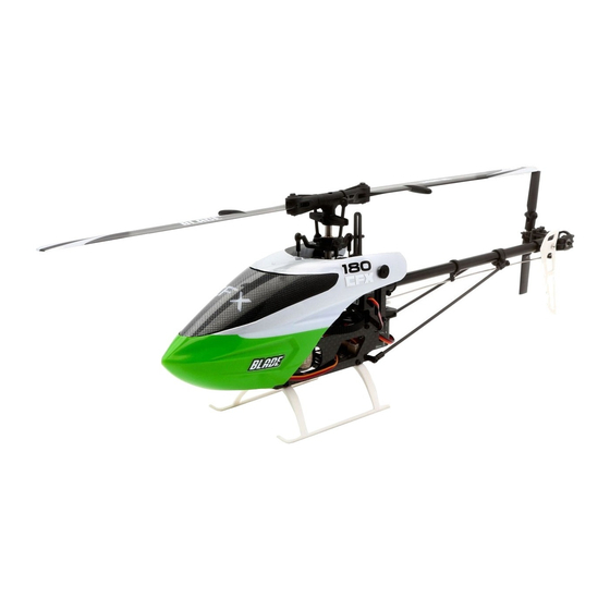 Blade 180 CFX Advanced Settings