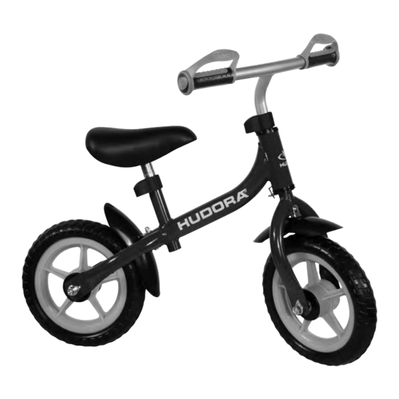 Hudora 10714 Instructions On Assembly And Use