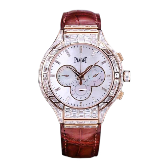 Piaget 880P Manual