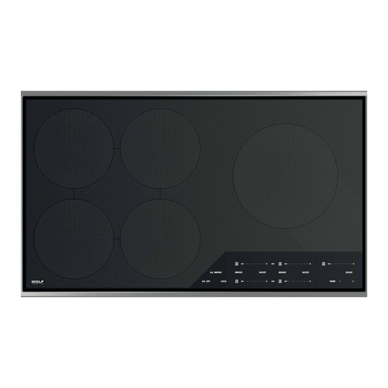 Wolf CI243CB Use And Care Manual