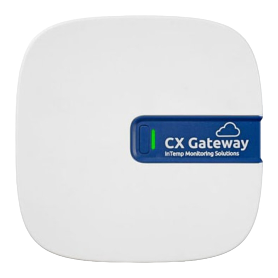 InTemp  CX5000 Quick Start