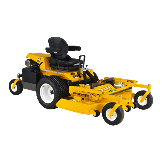 Walker H27i Operator's Manual