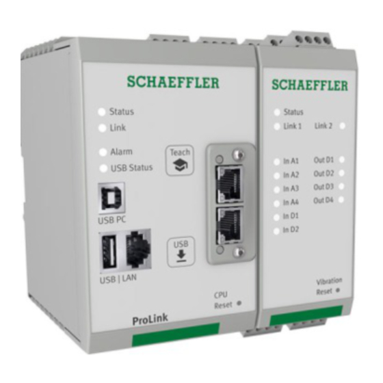 Schaeffler ProLink Instruction Manual