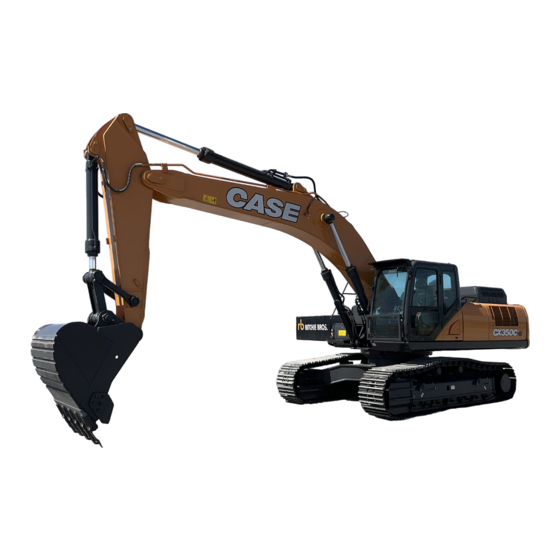 CASE CONSTRUCTION CX350C Manuals