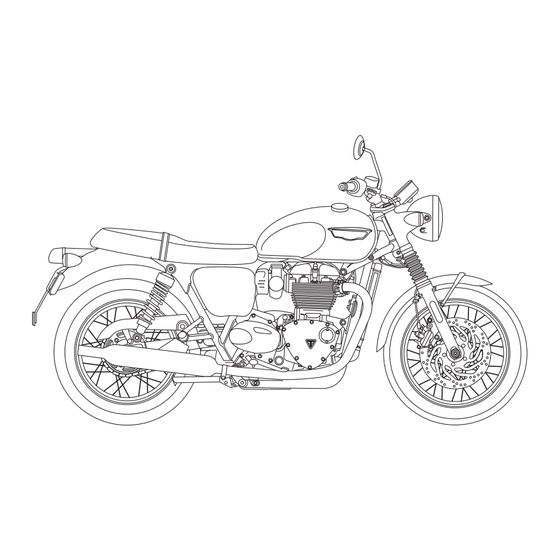 Triumph Speed Twin 2023 Owner's Handbook Manual