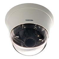 Toshiba DF02A - Day/Night Mini-Dome Color Camera CCTV Instruction Manual