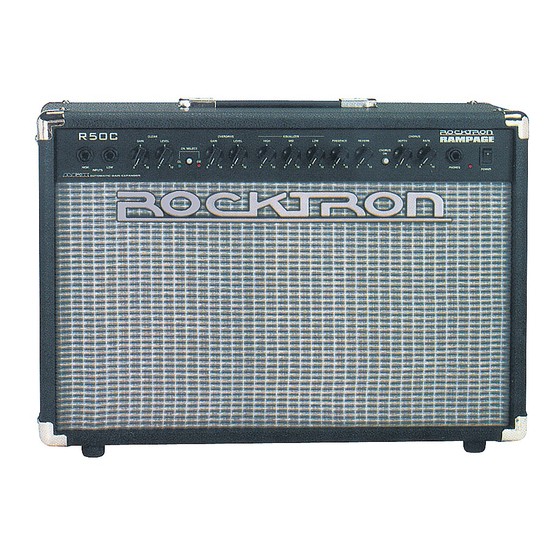 Rocktron Rampage R50C User Manual