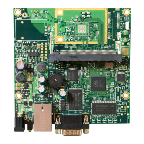 MikroTik RouterBOARD 411 User Manual