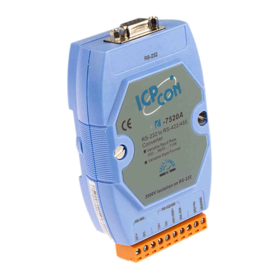 ICP DAS USA I-7520A Quick Start Manual