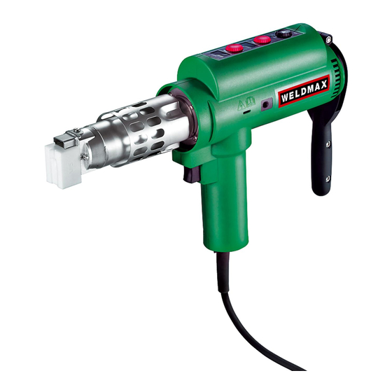 Leister WELDMAX Operating Instructions Manual