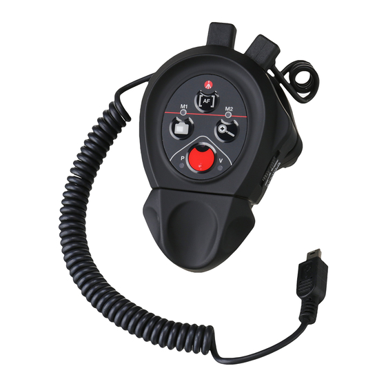 Manfrotto MVR911ECCN Firmware Update Procedure