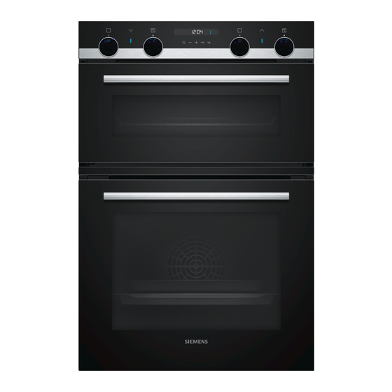 Siemens MB535A0S0B User Manual And Installation Instructions