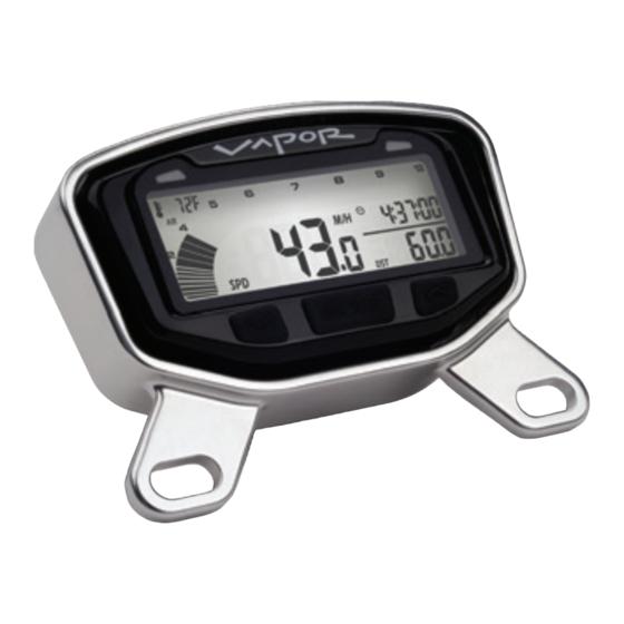 Trail Tech Vapor Quick Start Manual