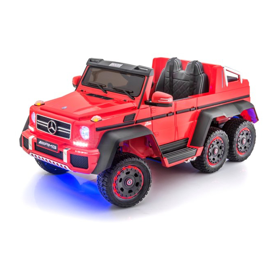 Supertrax Mercedes Benz G63 Manuals