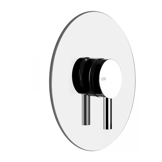 Gessi OVALE 23049 Manual