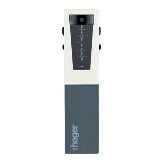 hager witty park XEV6 Series Installation Manual