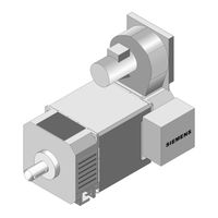 Siemens 1PH7284 D Series Operating Instructions Manual