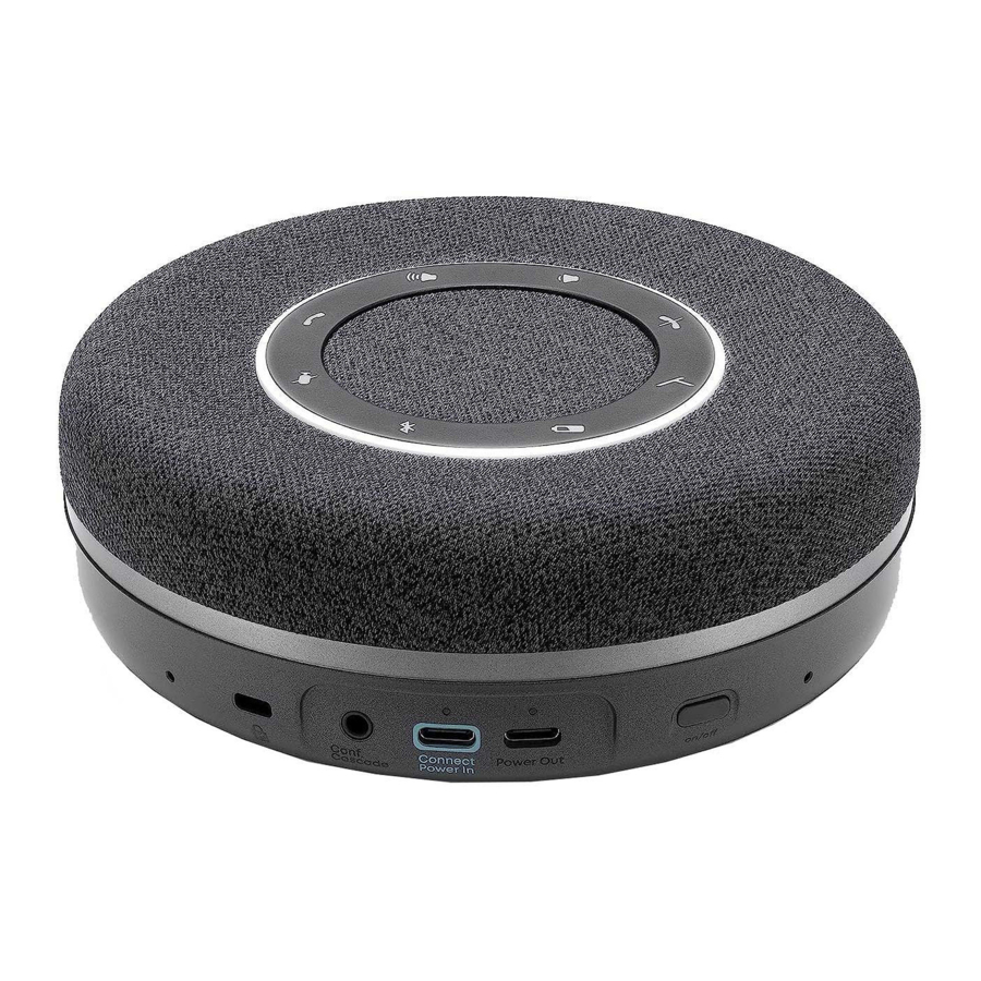Beyerdynamic SPACE MAX - Wireless Bluetooth Speakerphone Manual