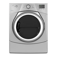 Whirlpool WED9250WL - Duet Lunar - Electric Dryer Use And Care Manual