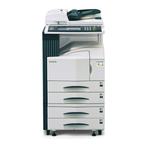 Kyocera KM-3035 Operation Manual