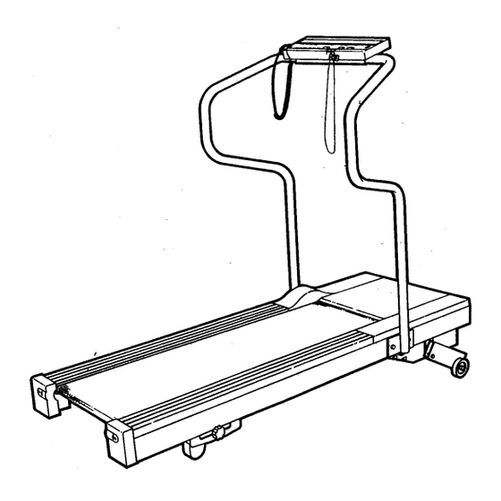 Weslo Cadence 1016 Ets Manual
