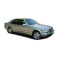 Mercedes-Benz 500 SEL Operator's Manual