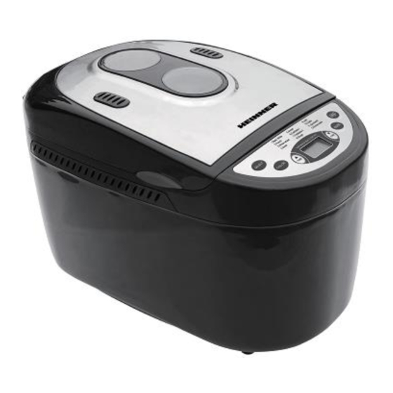Heinner BreadPlus 6430 XBM-6430 Instruction Manual