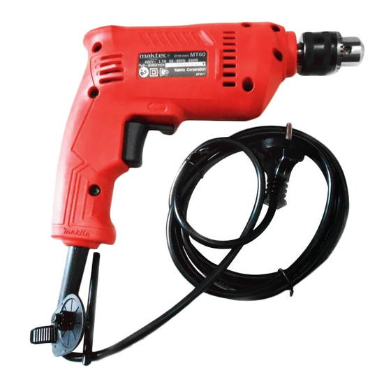 Maktec MT60 Technical Information