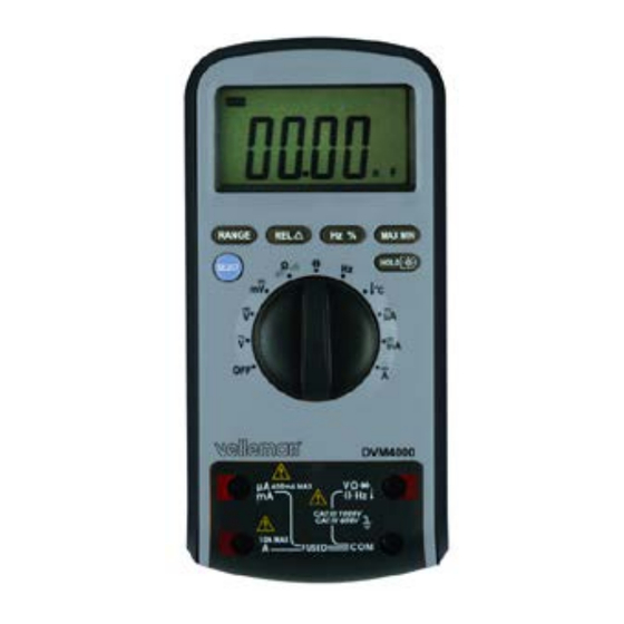 Velleman DVM4x00 Series User Manual
