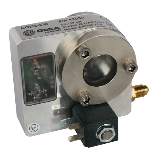 DEKA Controls COM1 Installation Manual
