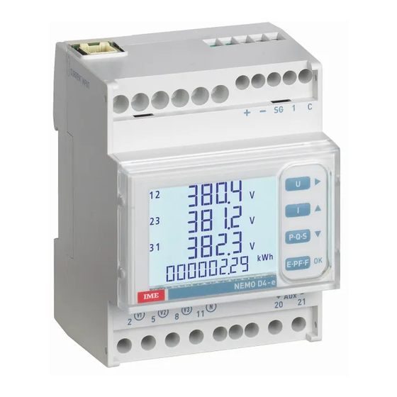 LEGRAND IME NEMO D4 - EC Installation Manual