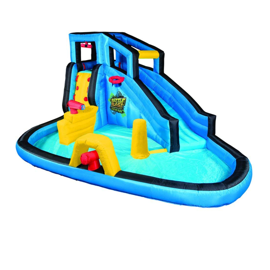 Banzai BATTLE BLAST ADVENTURE PARK Instructions Manual