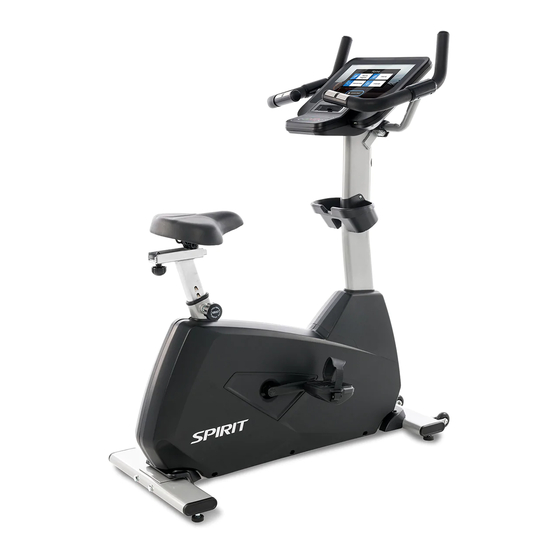 Spirit Commercial CU800ENT Owner's Manual